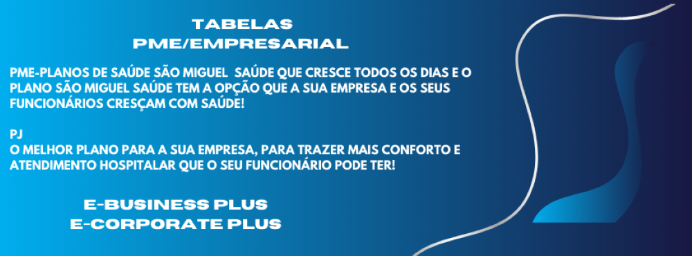 PLANOS DE SAUDE SAO MIGUEL SAUDE EMPRESARIAL-CONVENIOS MEDICOS SAO MIGUEL SAUDE 